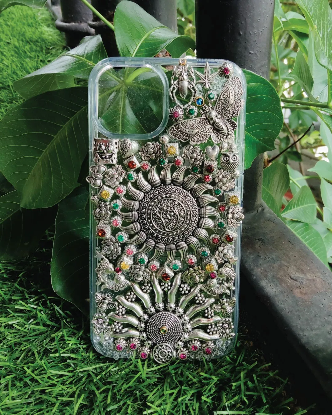 Metal Charm Phone Cases