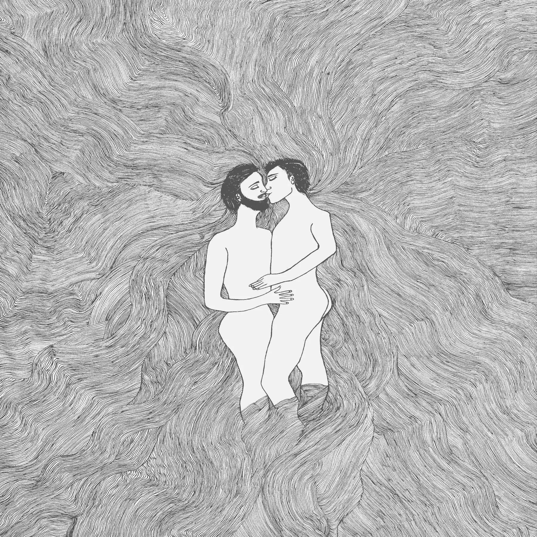 Hidden in our hair Reflection