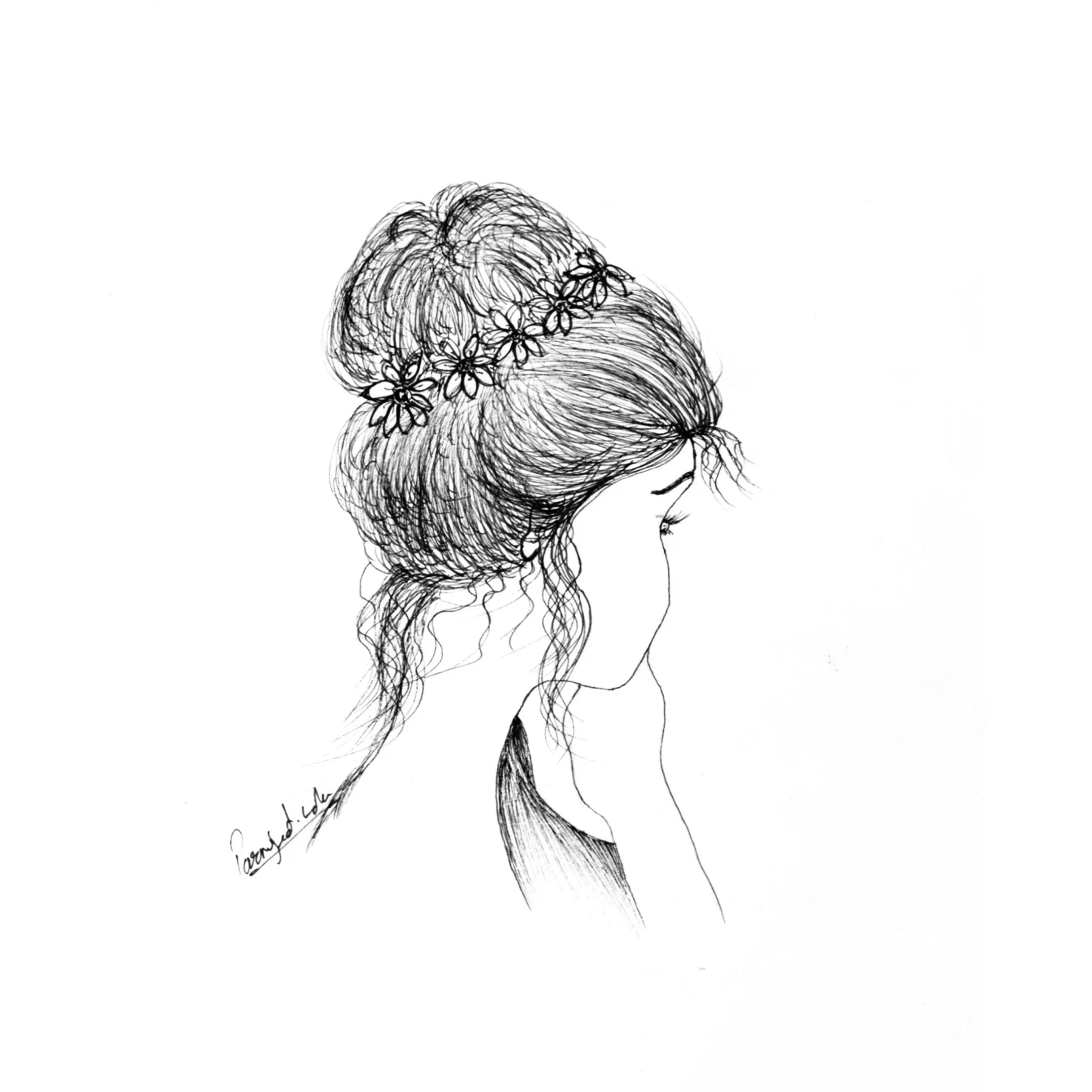 Pretty Hair Bun