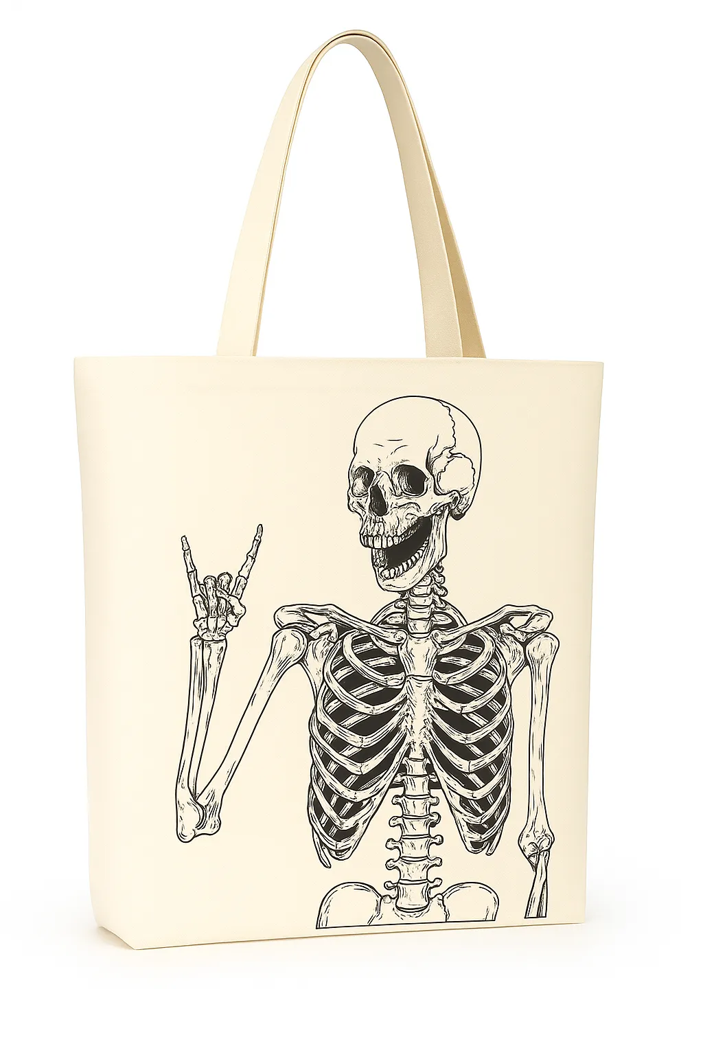 Skeleton Tote Bag