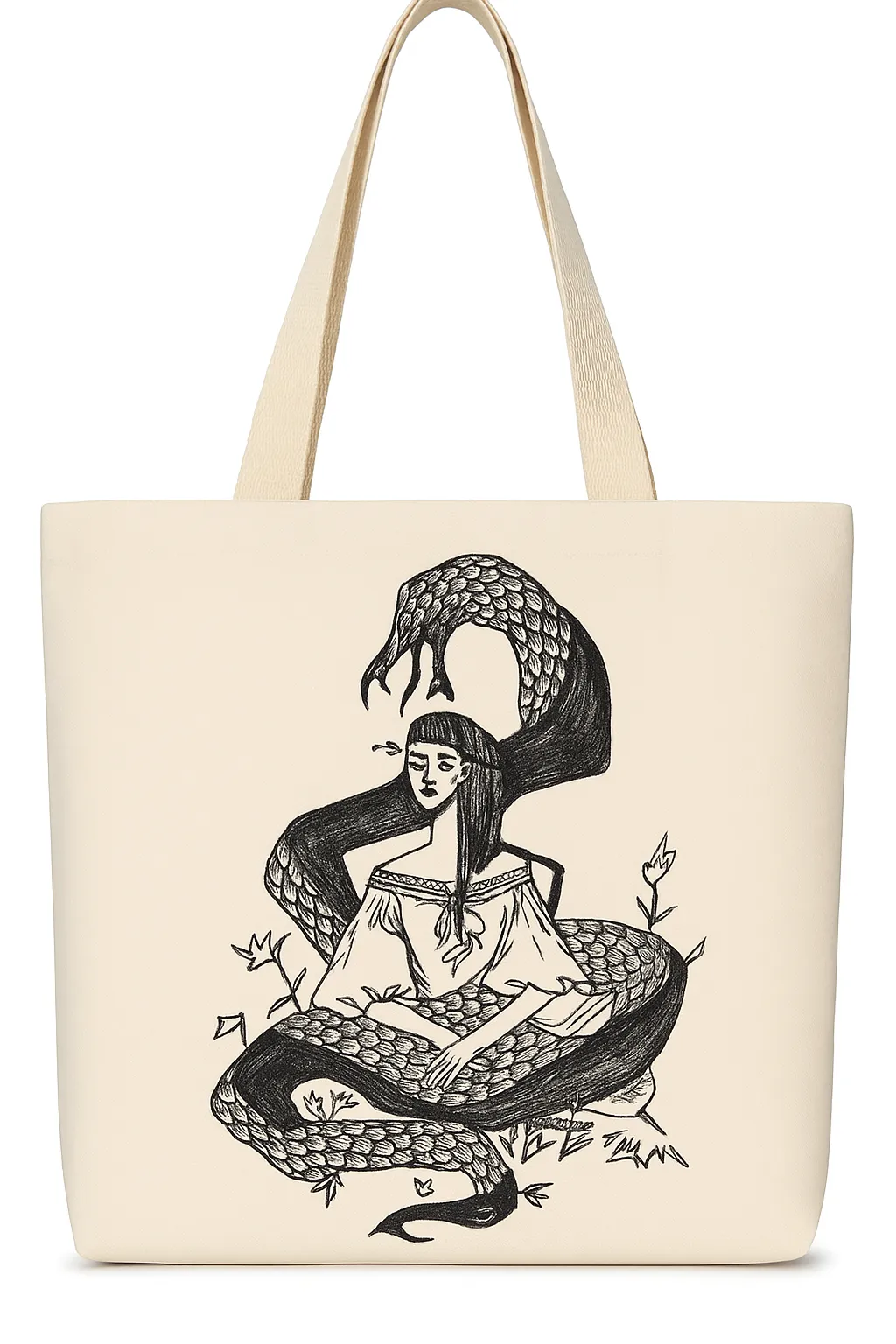Medusa and the Gorgons Tote Bag