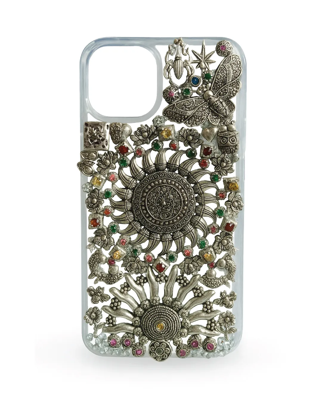 Noor Metal Charm Phone Case