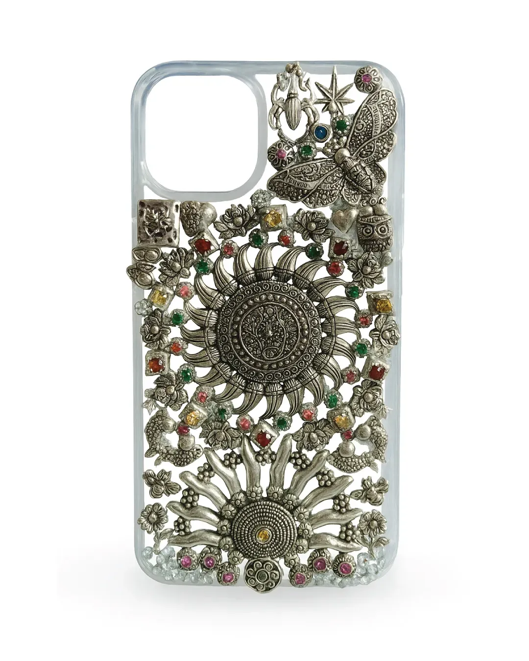 Noor Metal Charm Phone Case