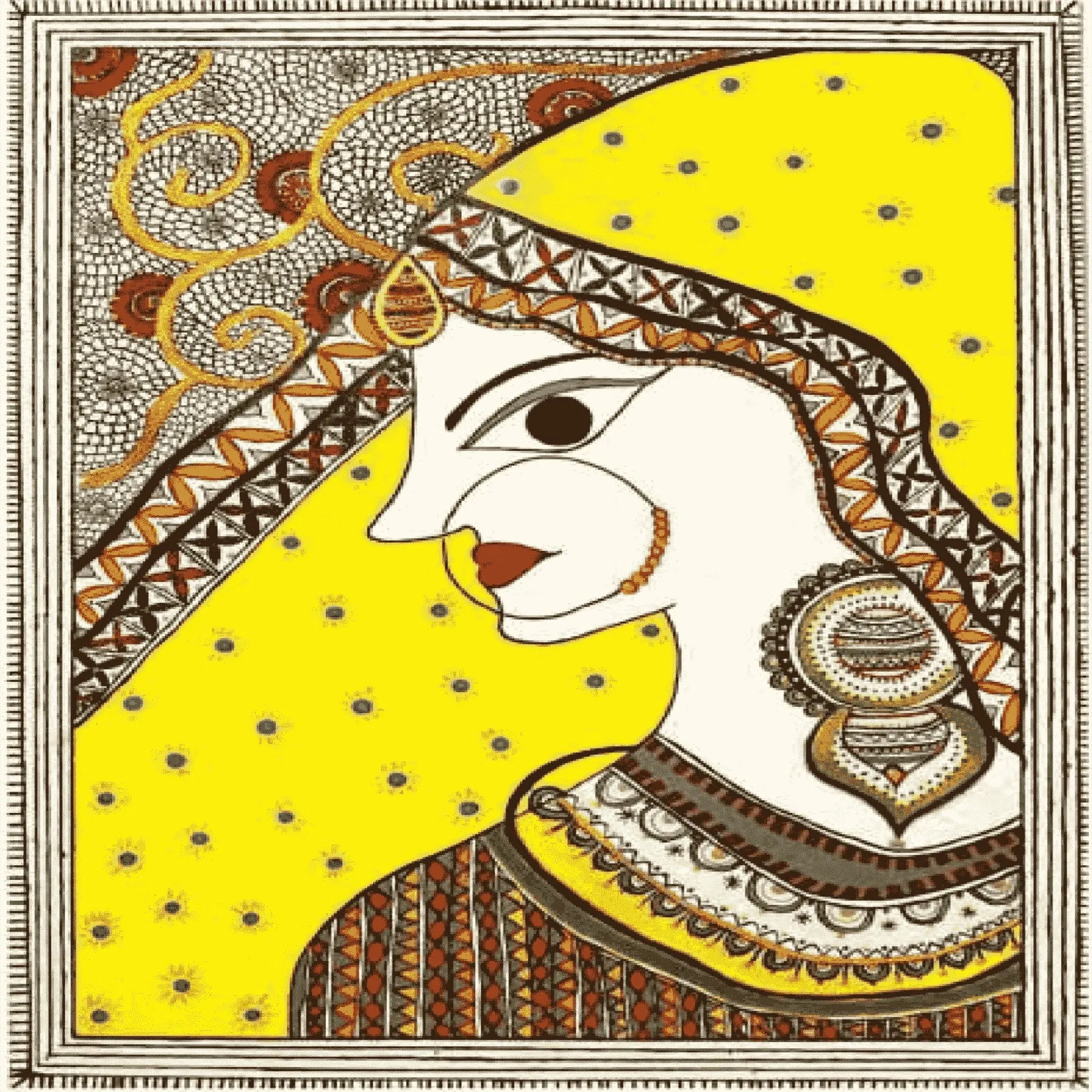 Royal Madhubani Painting