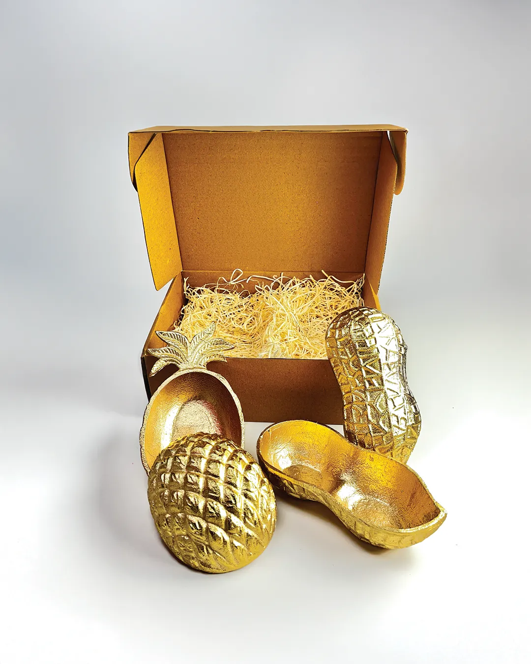 Golden Pineapple & Peanut Duo Diwali Hamper 2025