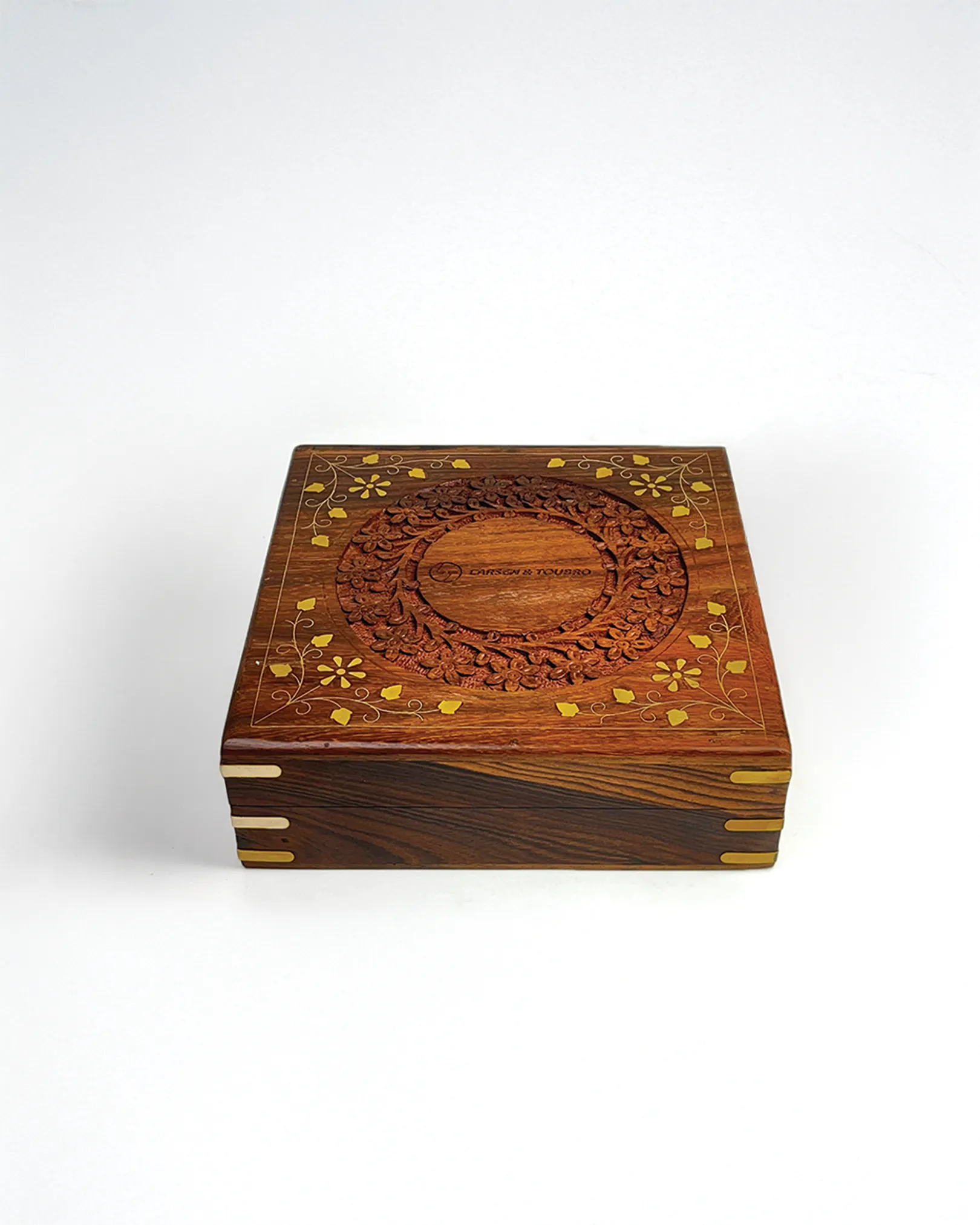Personalized Carving Wooden Box - Kash Aur Brush